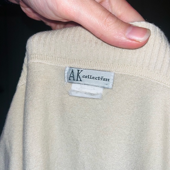 Vintage knit T-shirt by AK collection - Picture 5 of 10